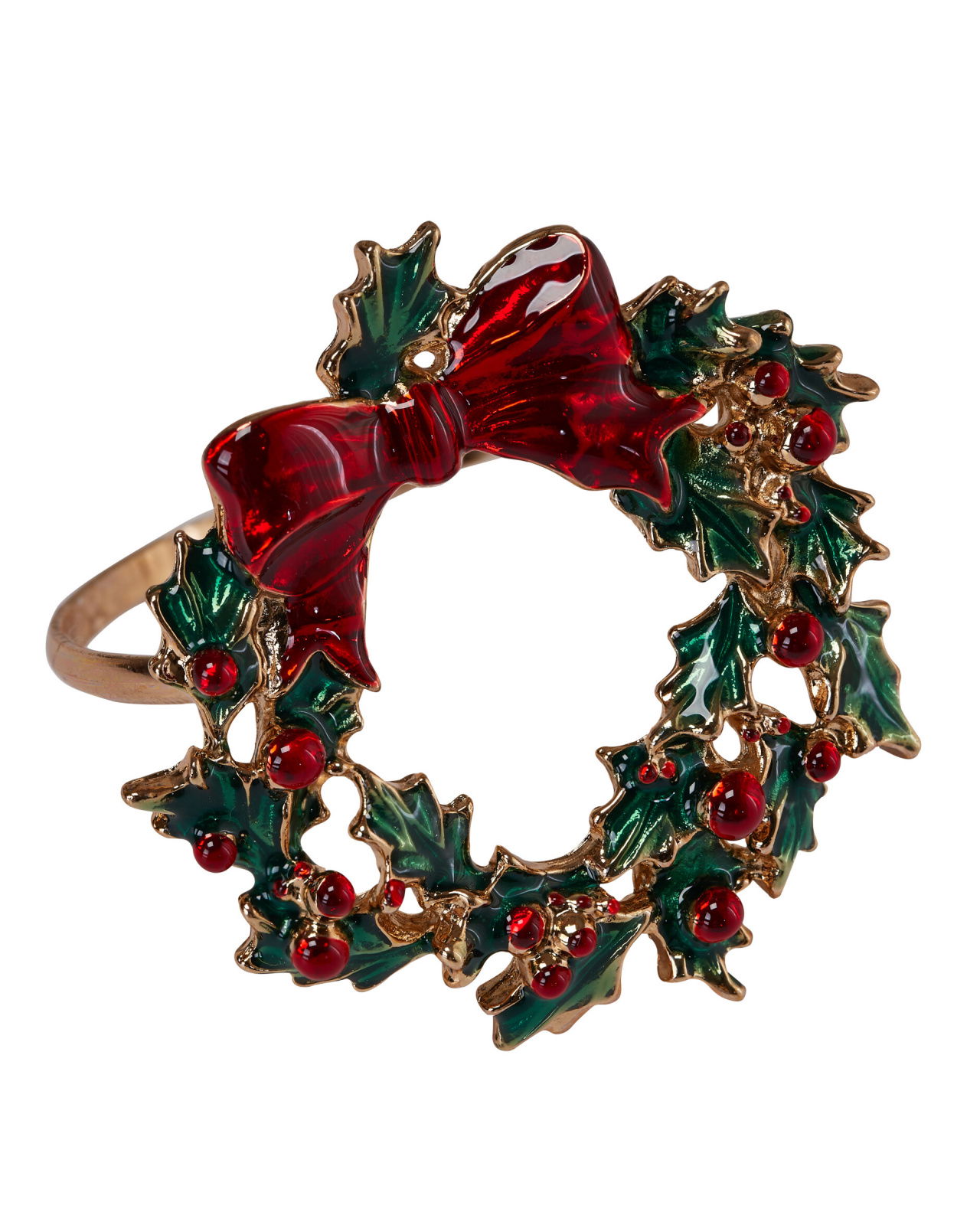 Rosette krans servettring