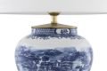 Chinese Table Lamp Blue