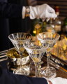 Manhattan Martini Glass Crystal 6-pack