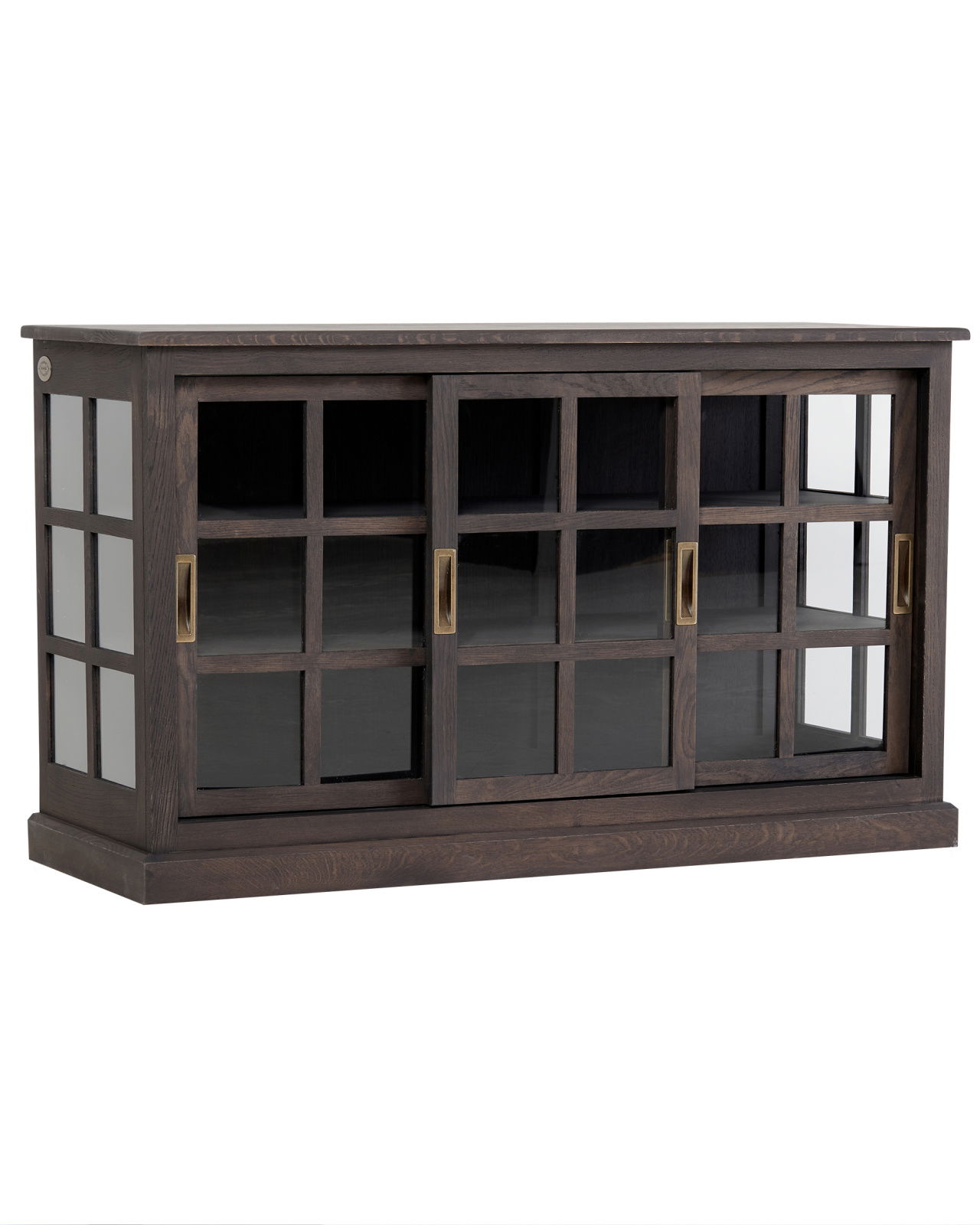 Seethrough skåp mountain wenge