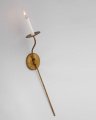 Belfair Tail Sconce Gilded Iron Large