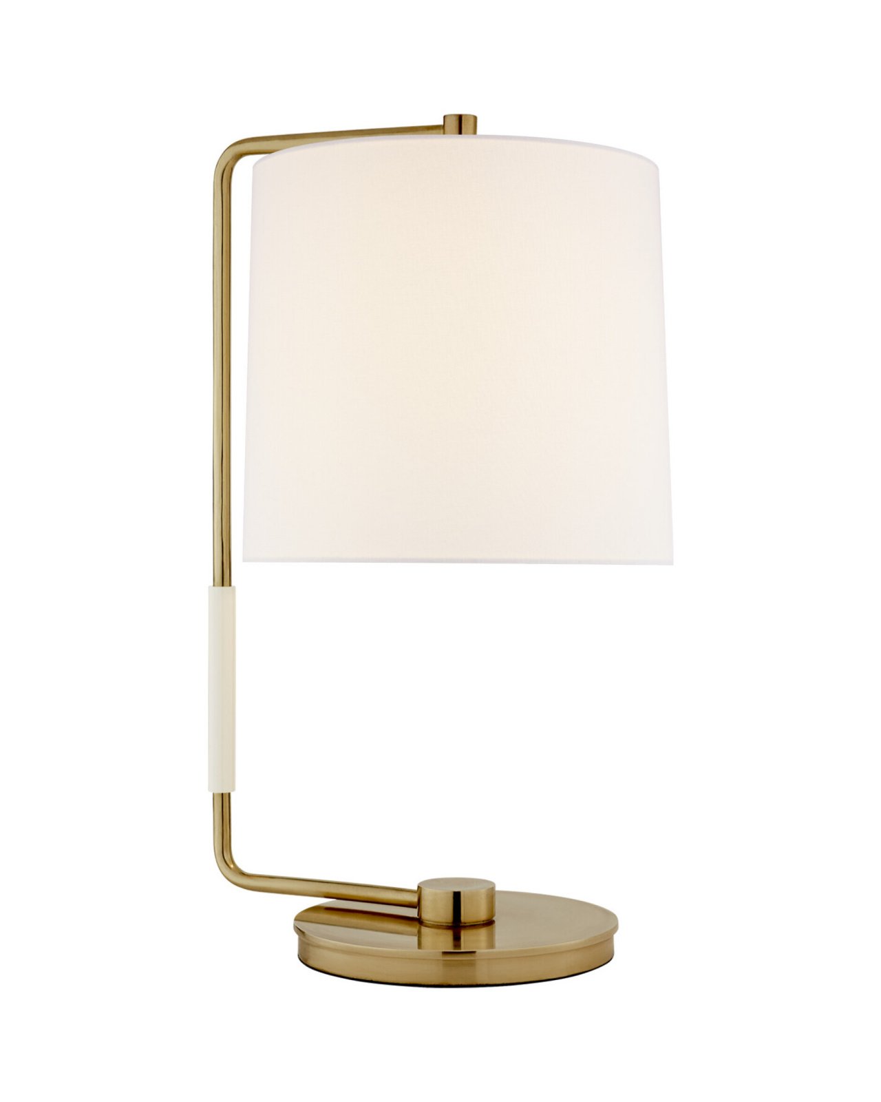 Swing Table Lamp Soft Brass/Linen