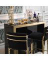 Scott Bar Stool Gold