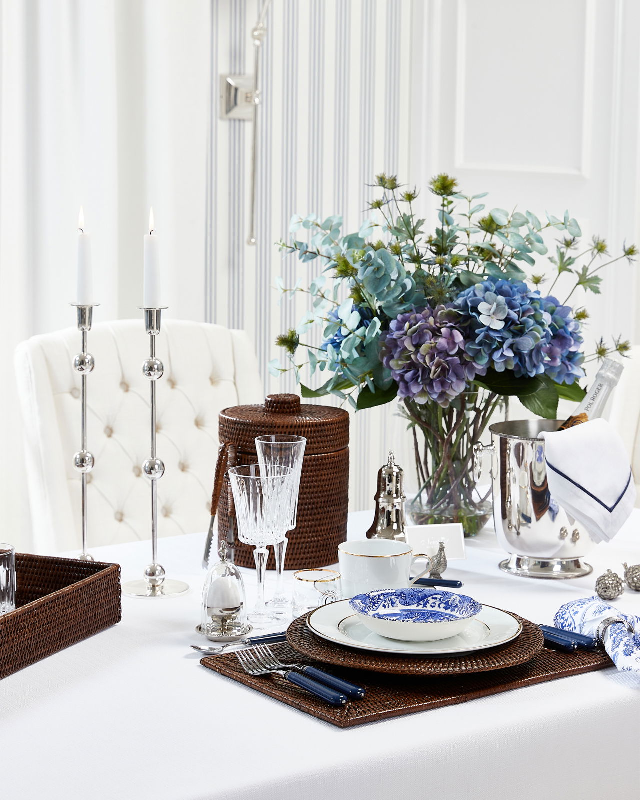 Cognac Charger Plate Rattan