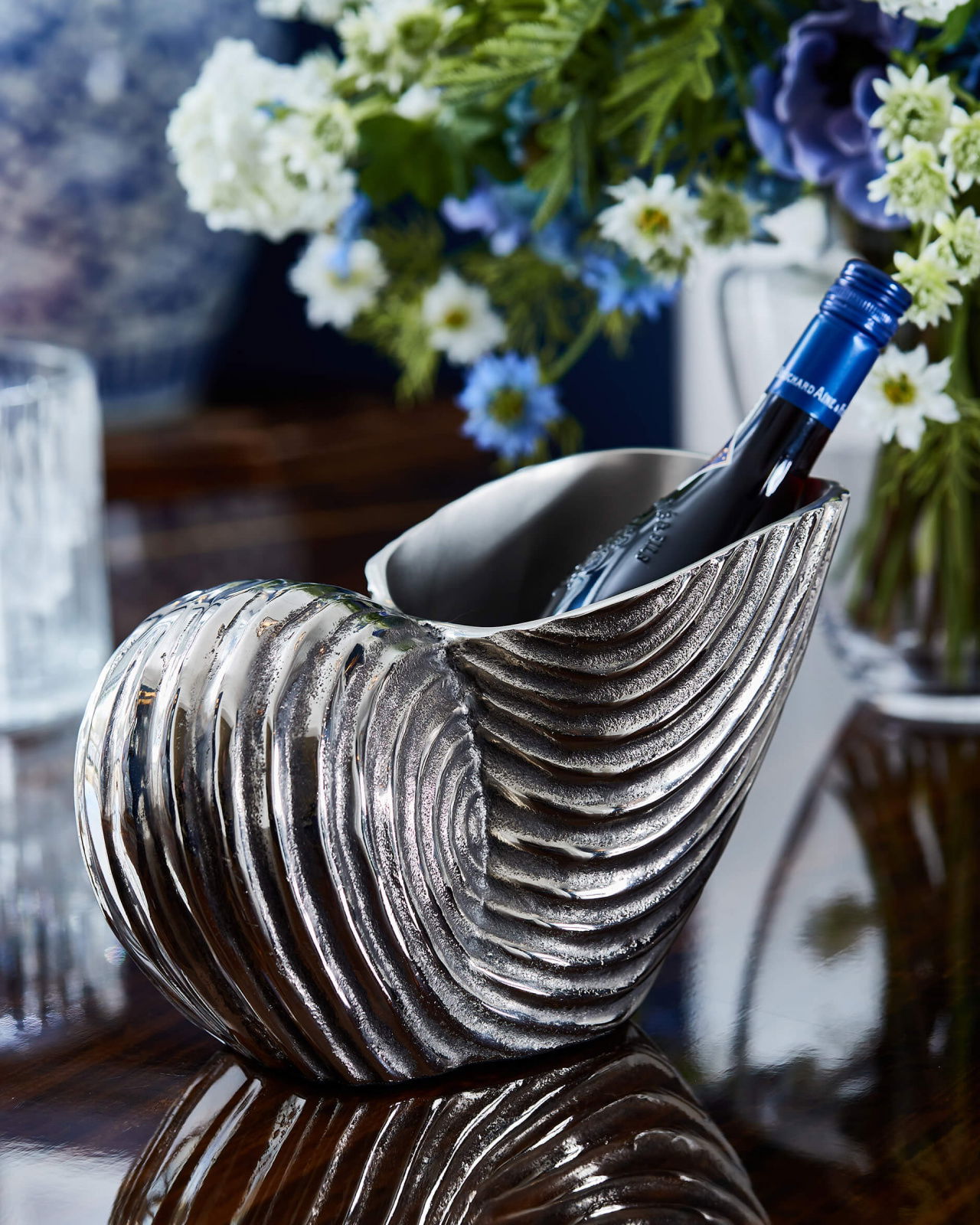 Cherville Wine Cooler Silver