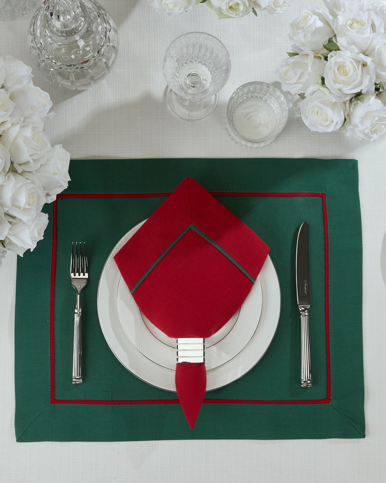 Castleford lautasliina punainen