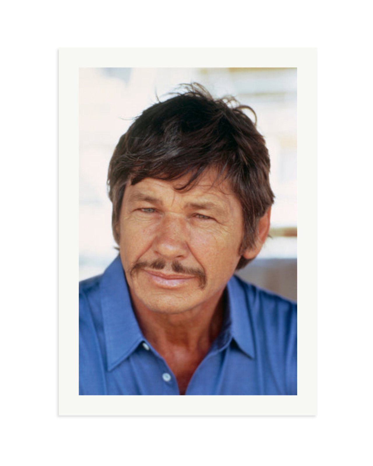 Charles Bronson Print Only / XXL