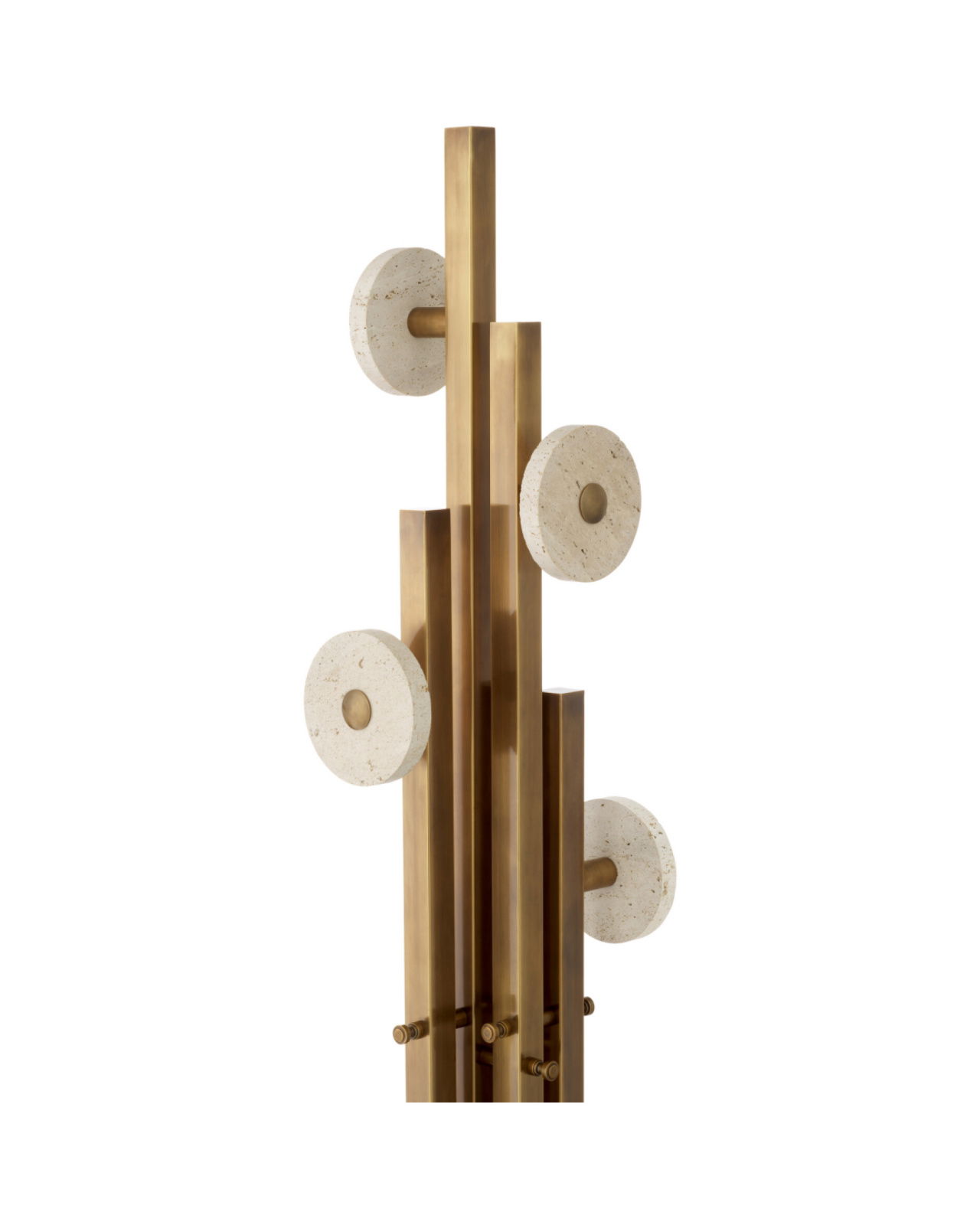 Amadora Coatrack Vintage Brass