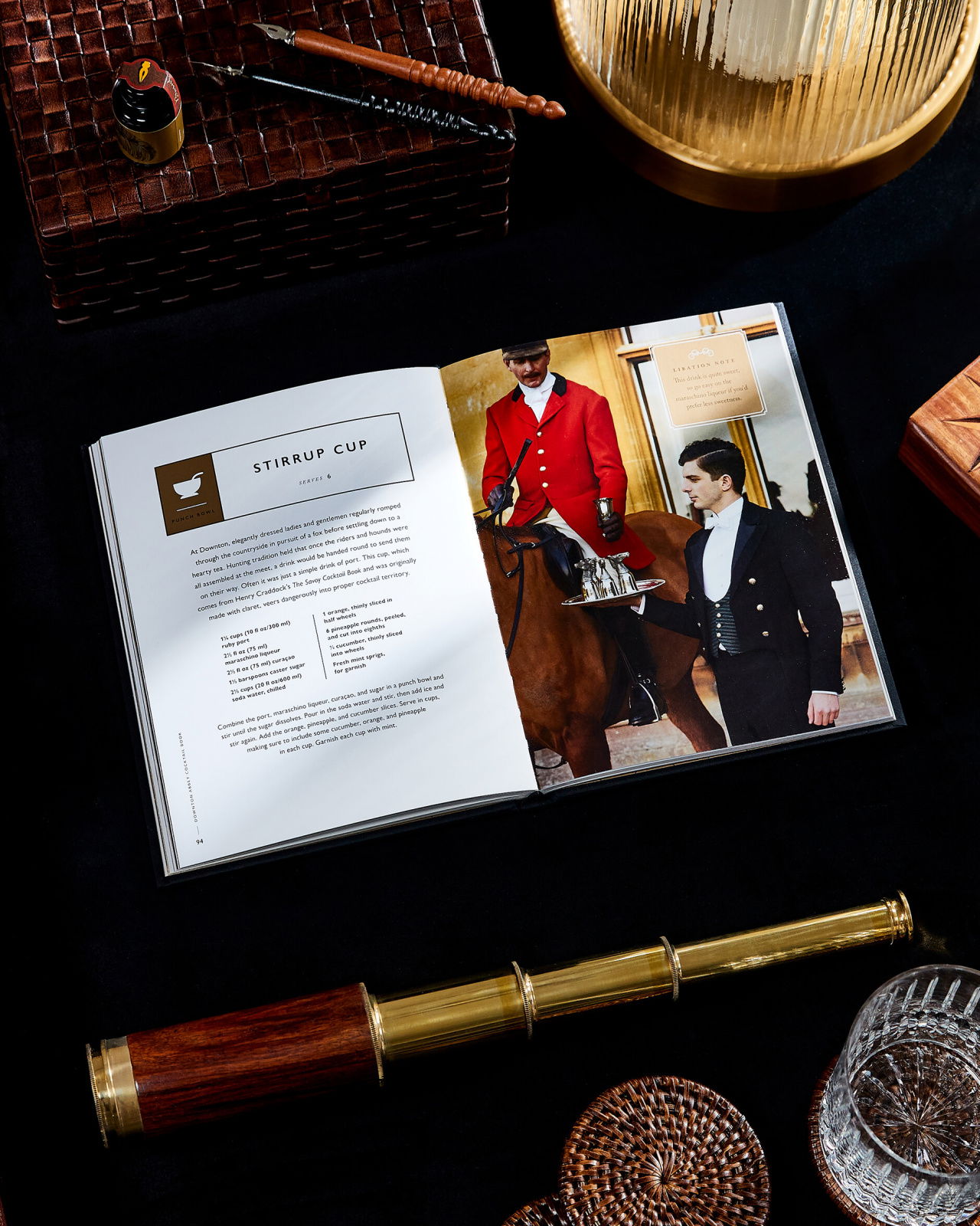 Downton Abbey Cocktail Book