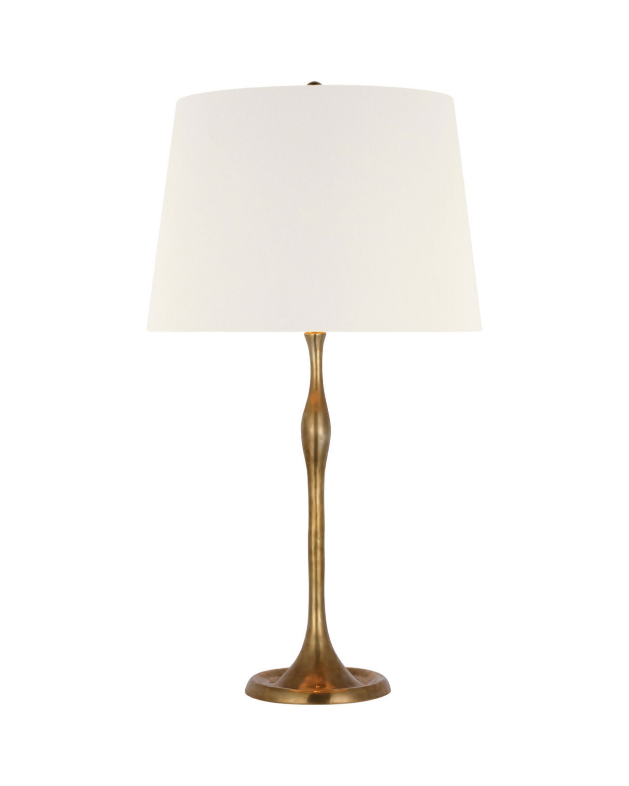 Romero Table Lamp Antique Brass/Linen