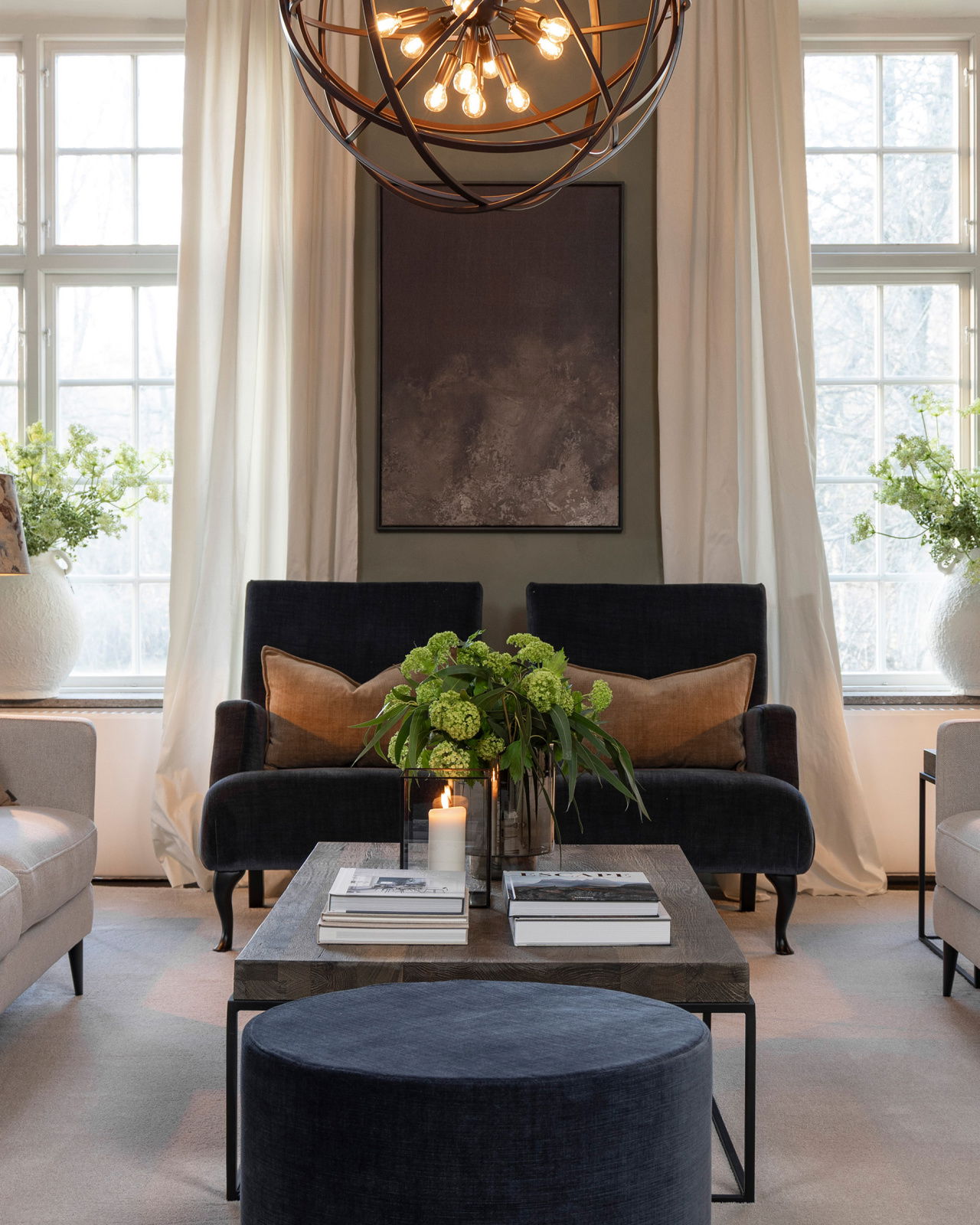 Langford fauteuil gabby blue