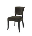 Maggie Dining Chair velvet dark brown