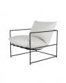 Cannes armchair white