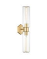 Roebling Wall Sconce Aged Brass