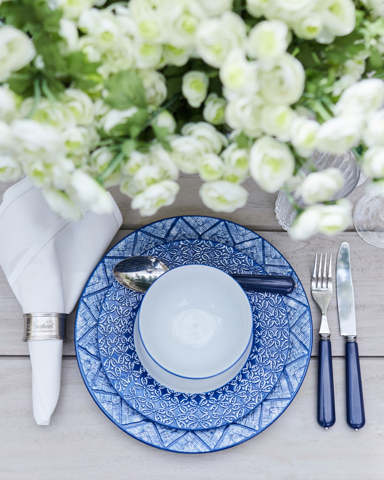 Newport servettring nickel