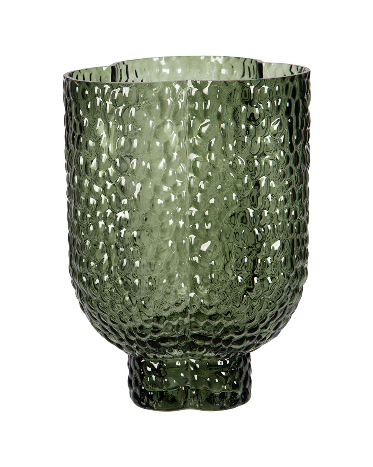 Juniper glazen vaas groen