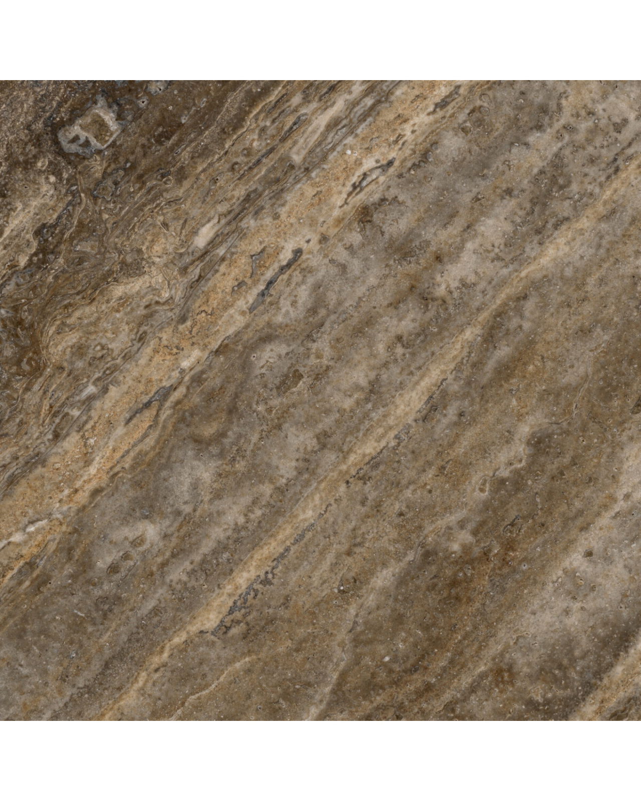 Florence Coffee Table Silver Travertine