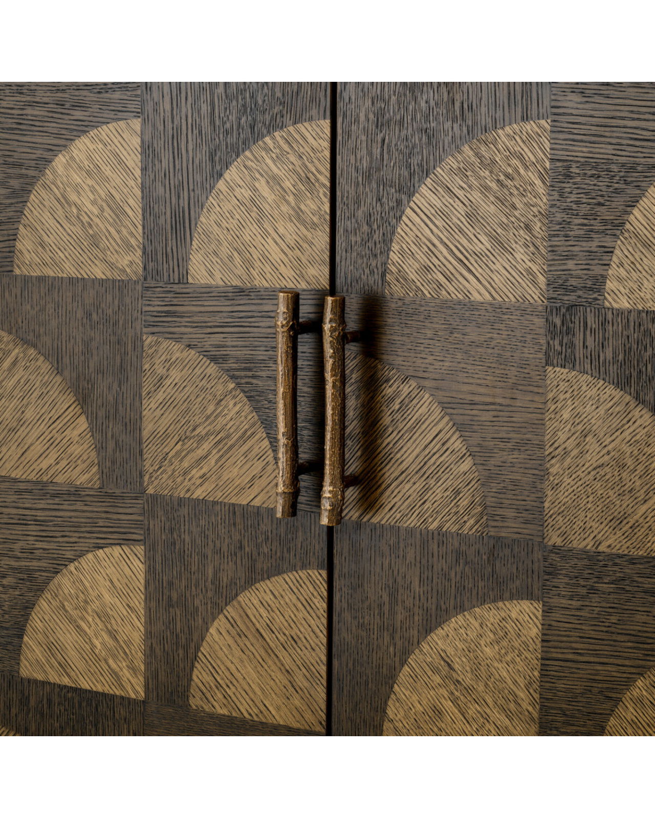 Kumo cabinet dark brown oak veneer