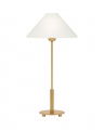 Hackney Buffet Lamp Antique Brass