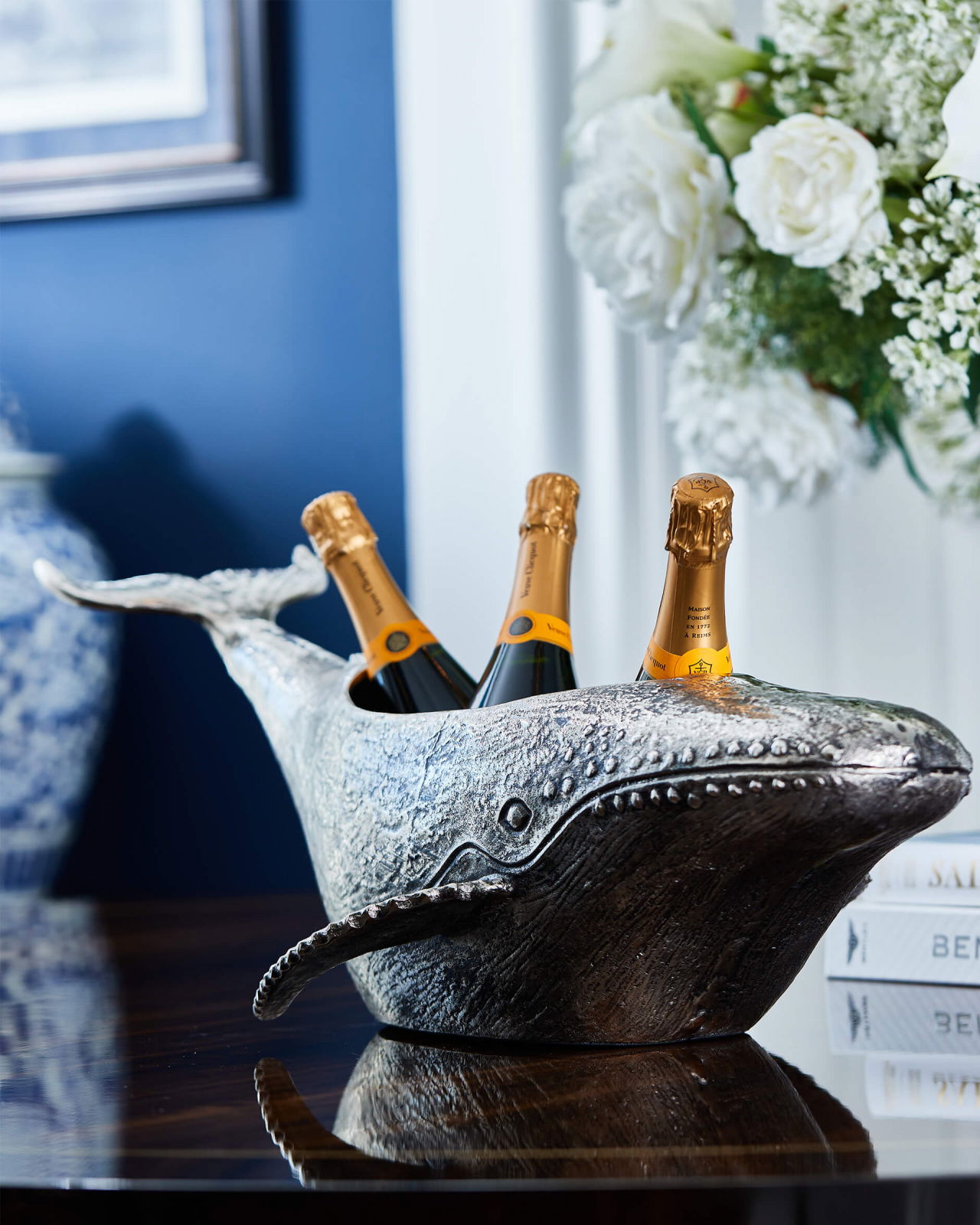 Astoria champagnekylare silver