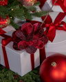 Magnolia Decorative Branch Burgundy