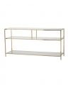 Shelby Console Table Brass