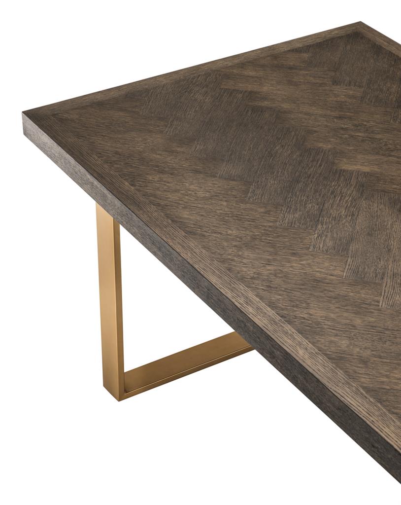 Dining Table Melchior Brown Oak