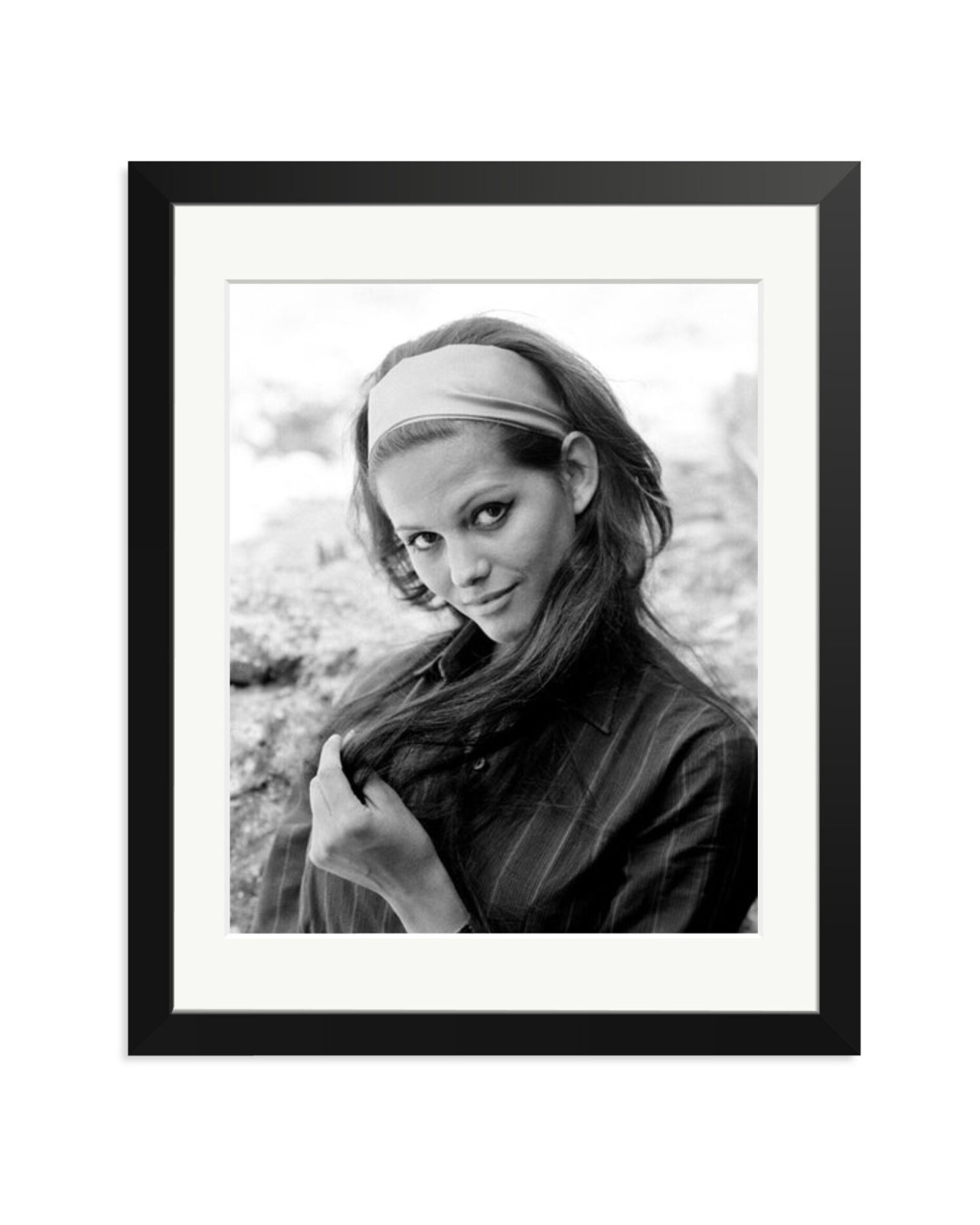 Claudia Cardinale Portrait, 1950 Black / Medium