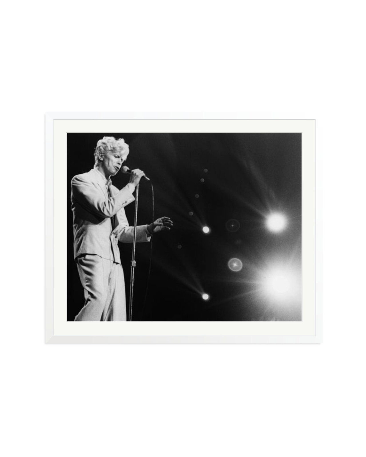 David Bowie 1983 White / XXL