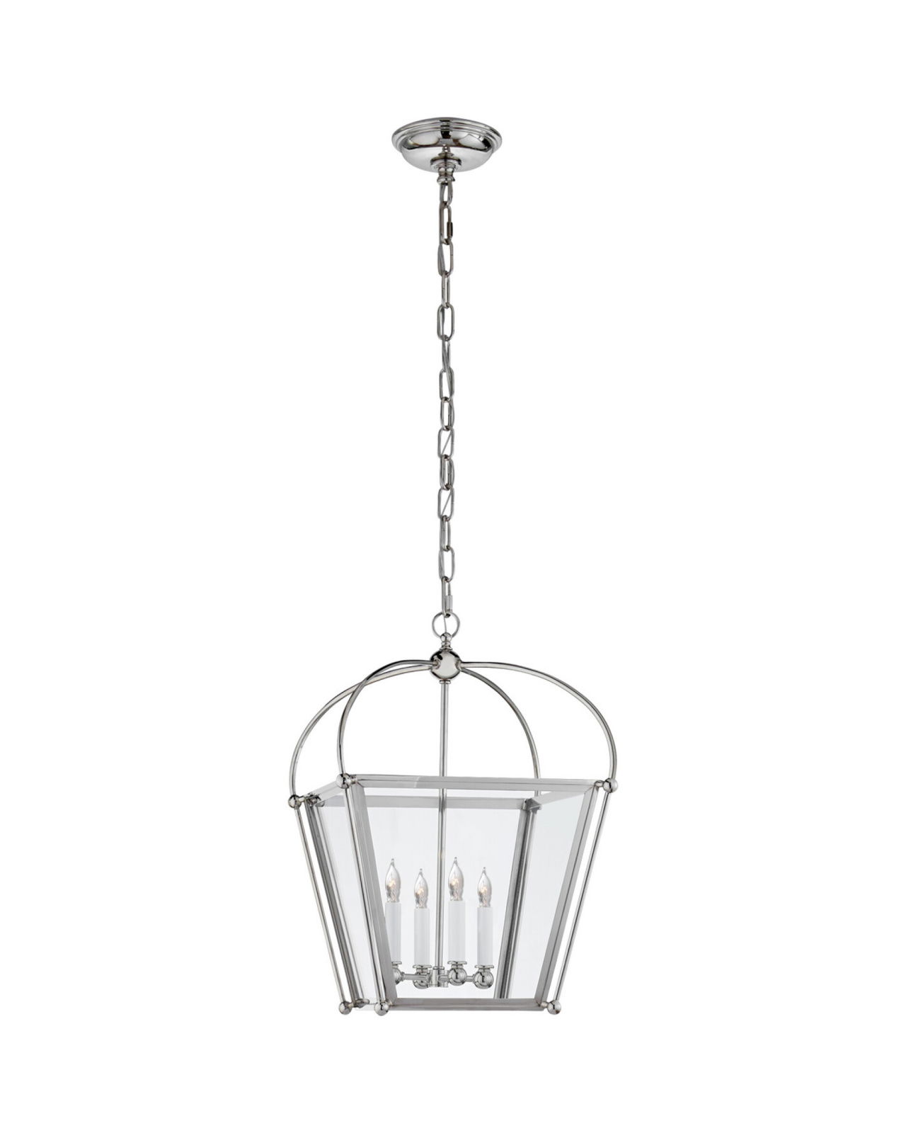 Riverside Small Lantern Polished Nickel