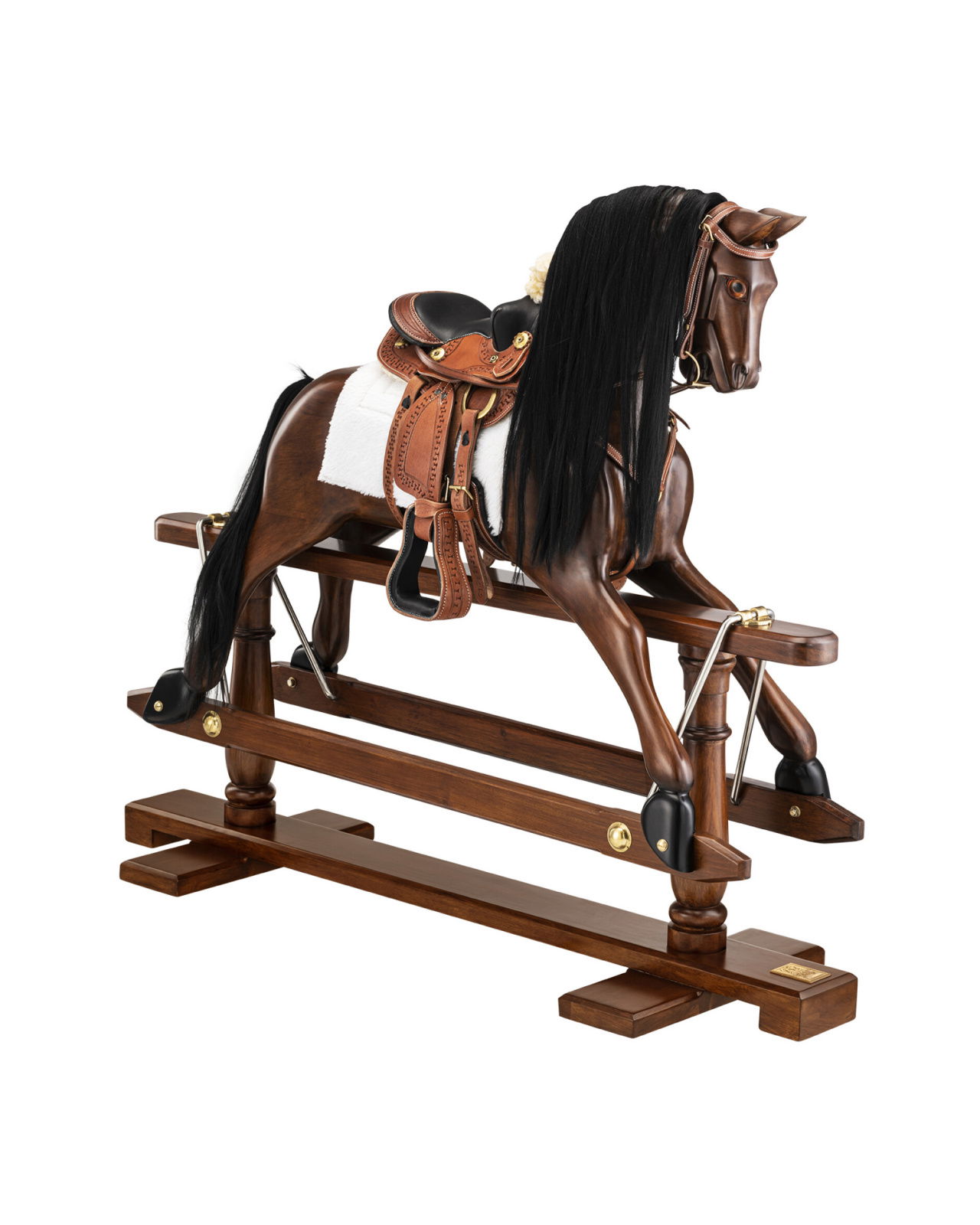Rocking Horse, Western Saddle