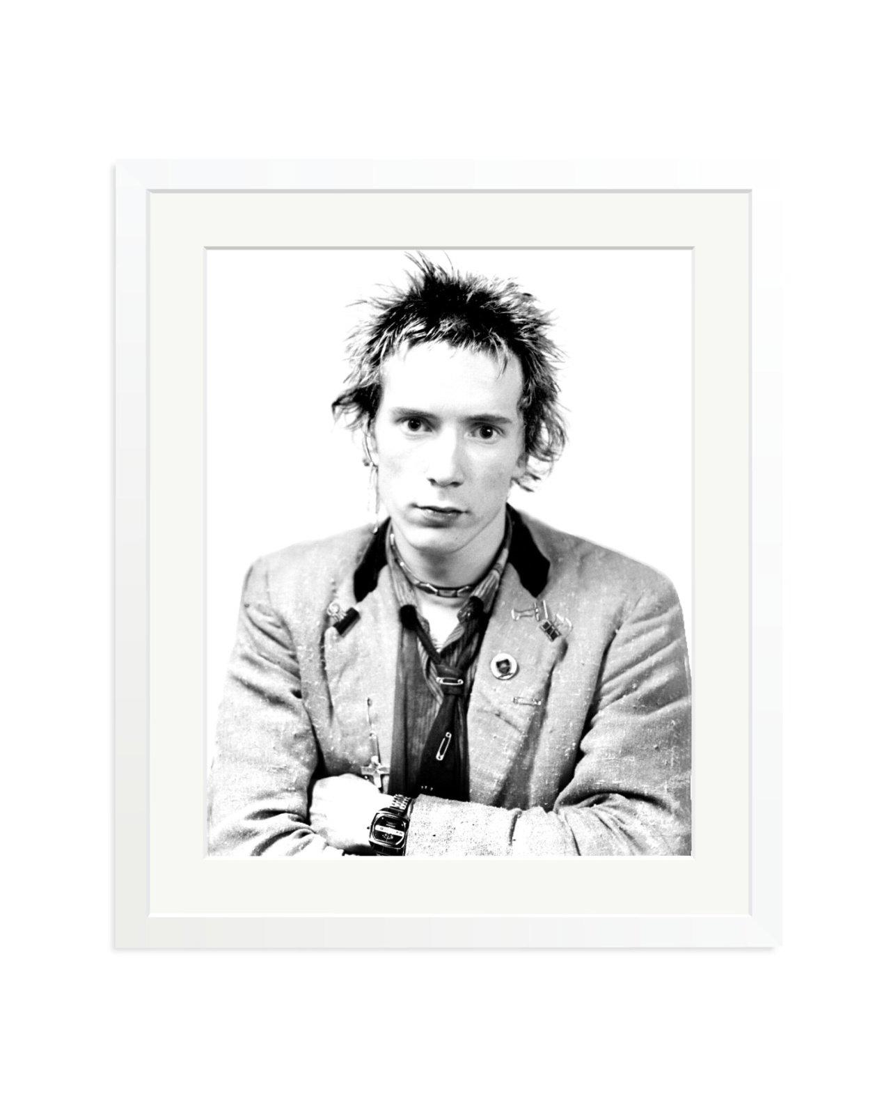 Johnny Rotten in Holland White / Large