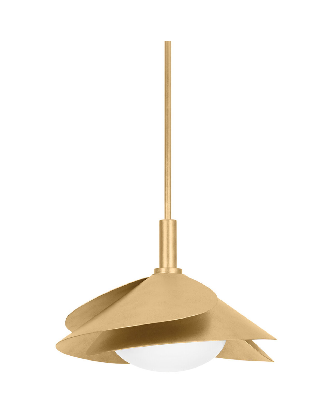 Brookhaven plafondlamp vintage goud