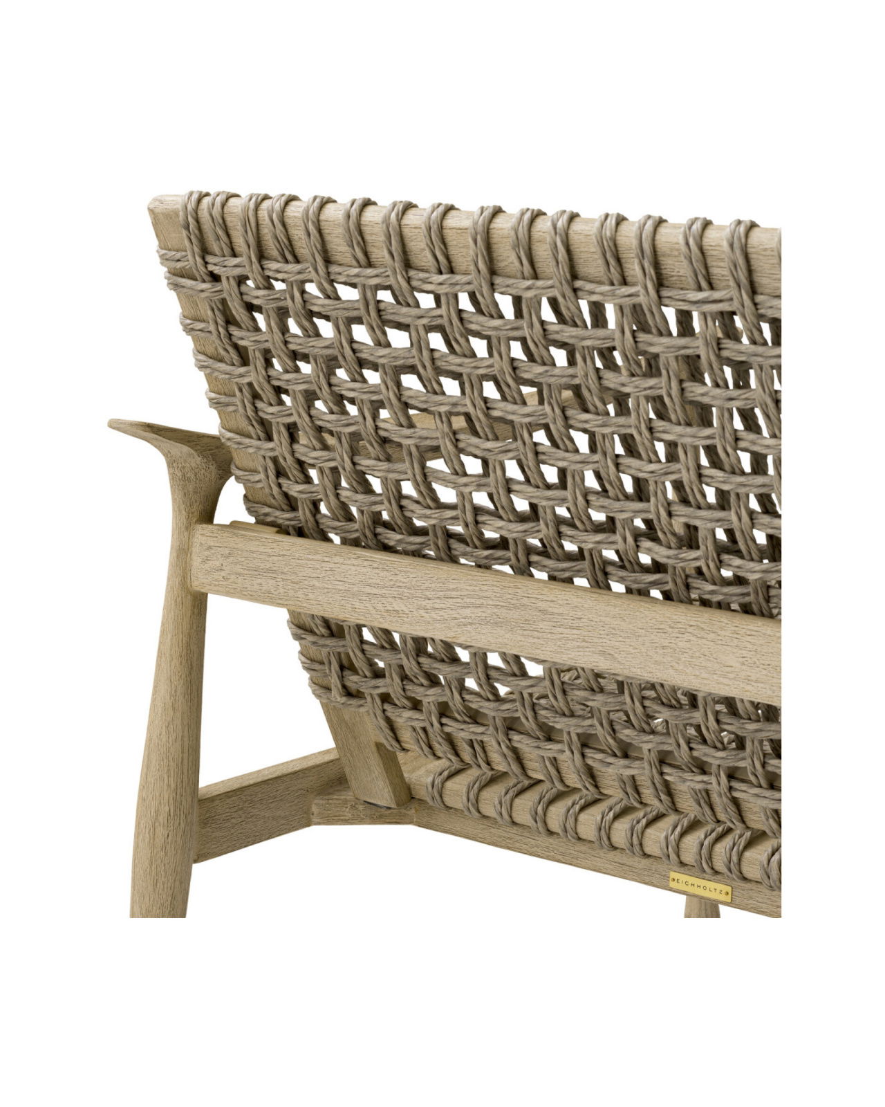 Manzo sofa greige rope