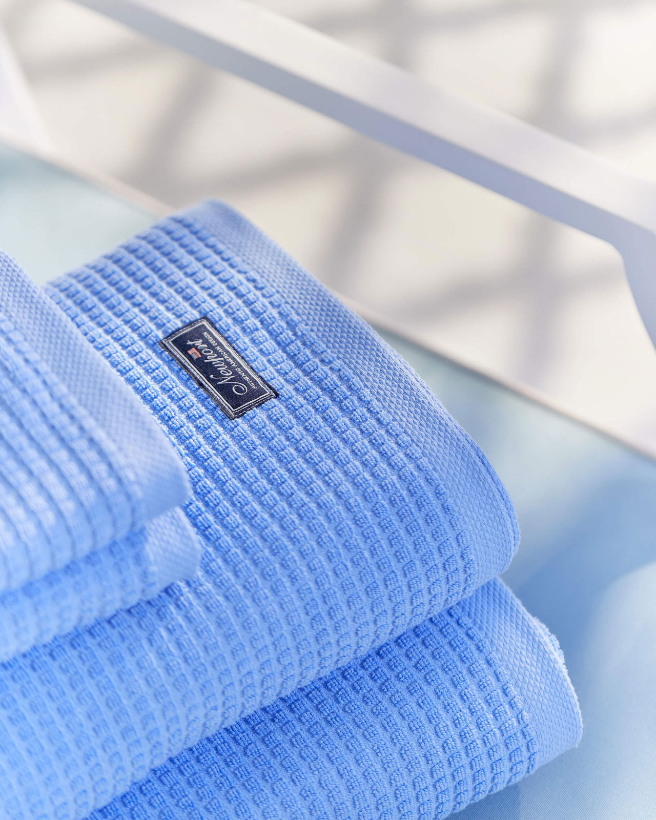 Fisher Island handduk ocean blue