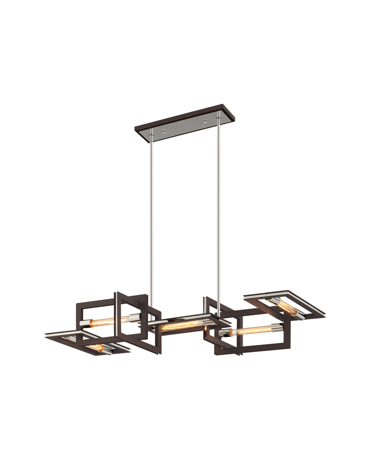 Enigma taklampe bronse