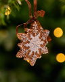 Marple Gingerbread Snowflake Ornament