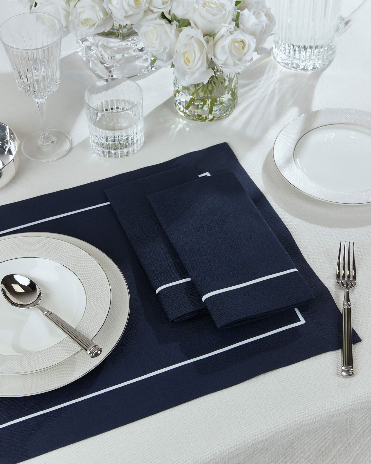 Castleford bordstablett blå