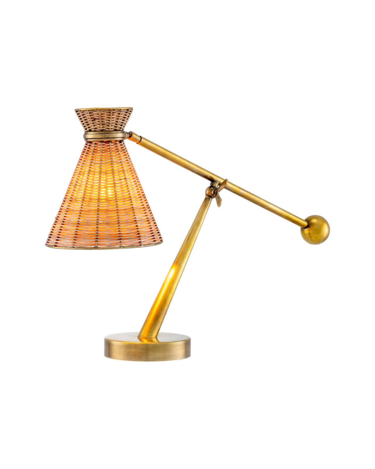 Kon Tiki bordslampa beige
