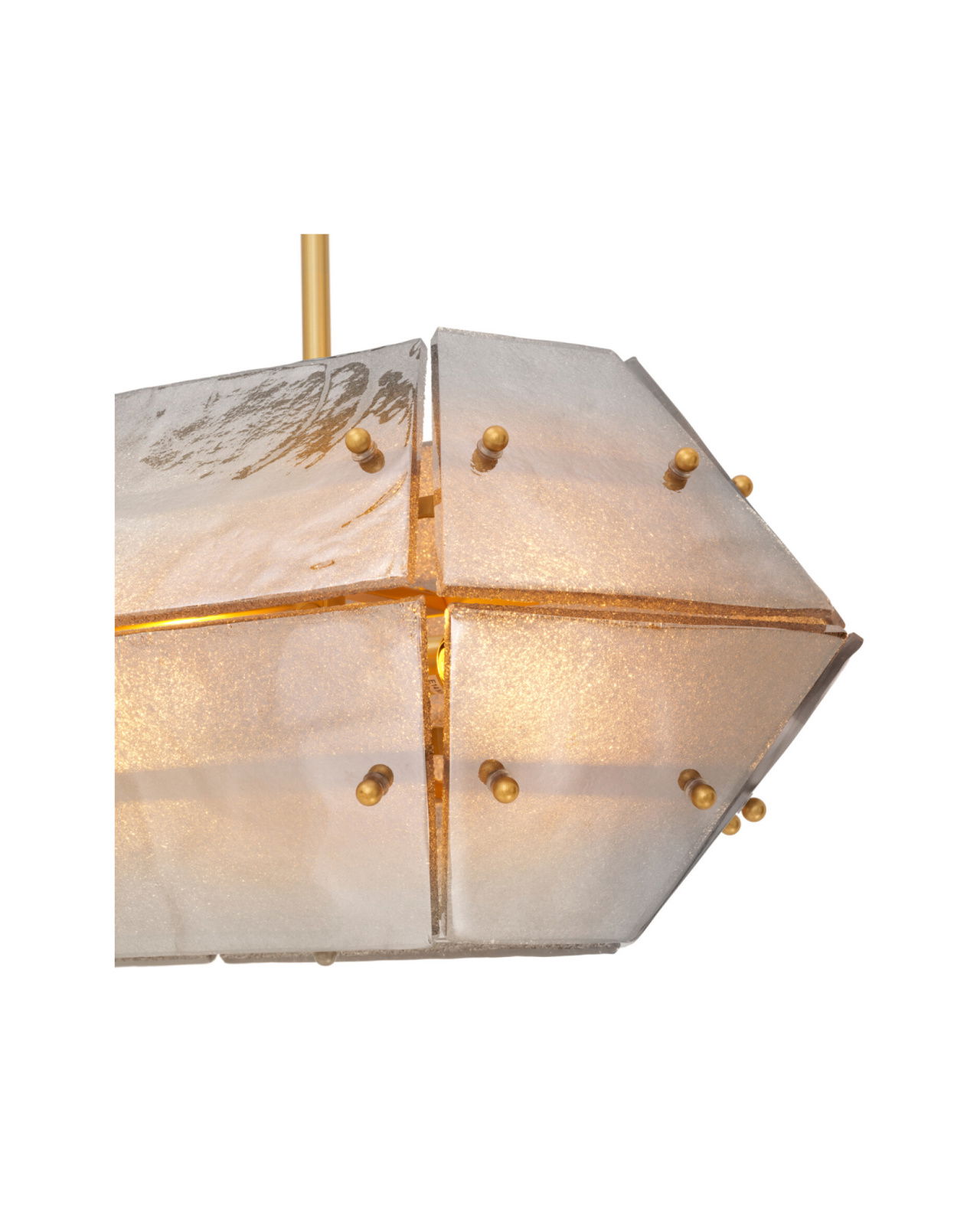 Ferrucci deckenleuchte antike messing