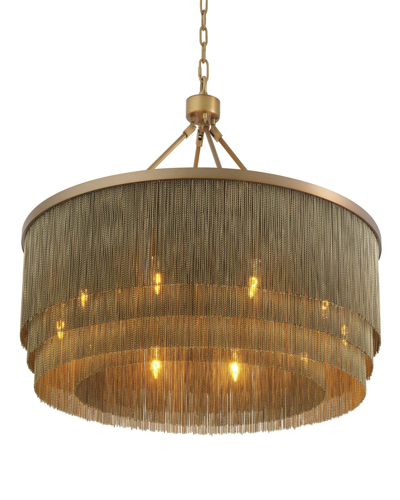 Tissot Chandelier Brass