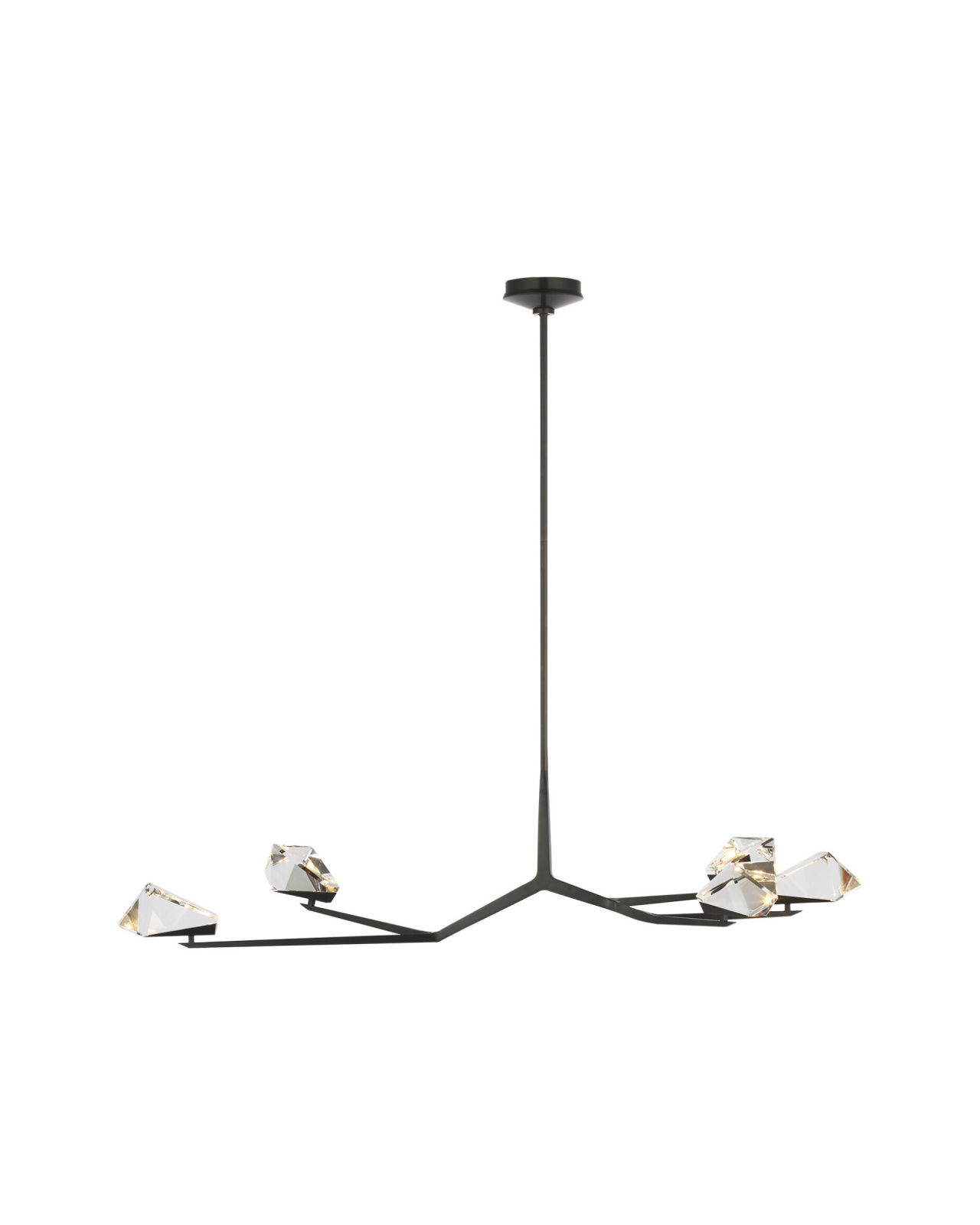 Carraig 53" 5 Light Chandelier Bronze