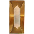 Halcyon Rectangle Sconce Antique Brass