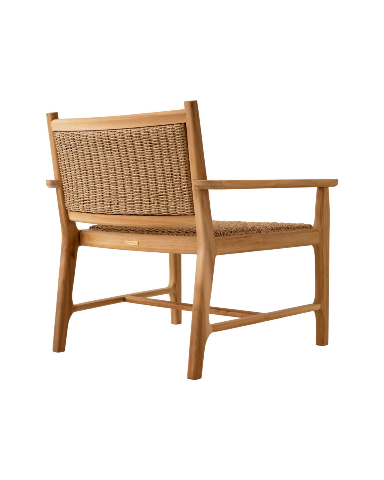 Pivetti fåtölj natural teak