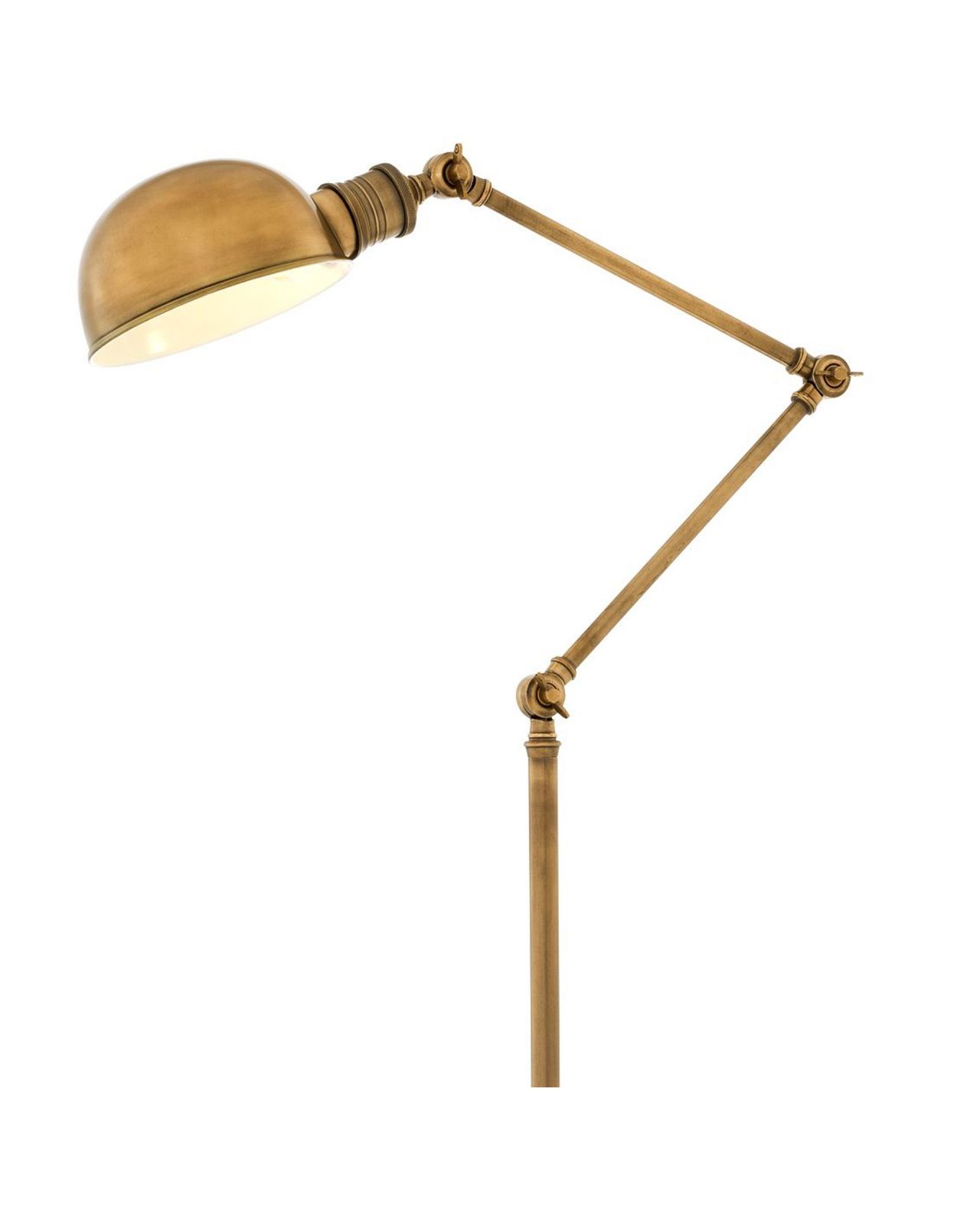 Soho Floor Lamp Brass