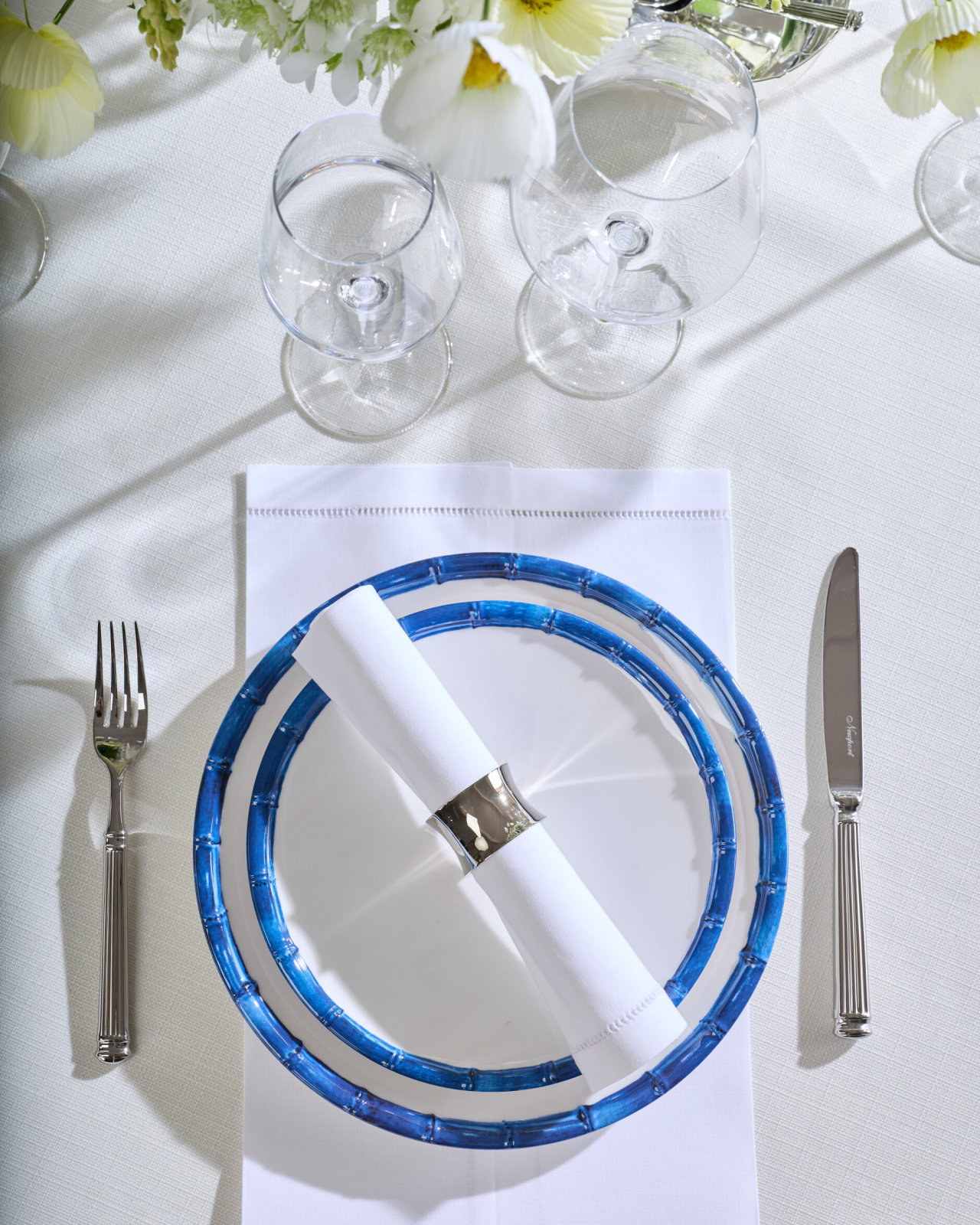 Bleu Jardin assiett