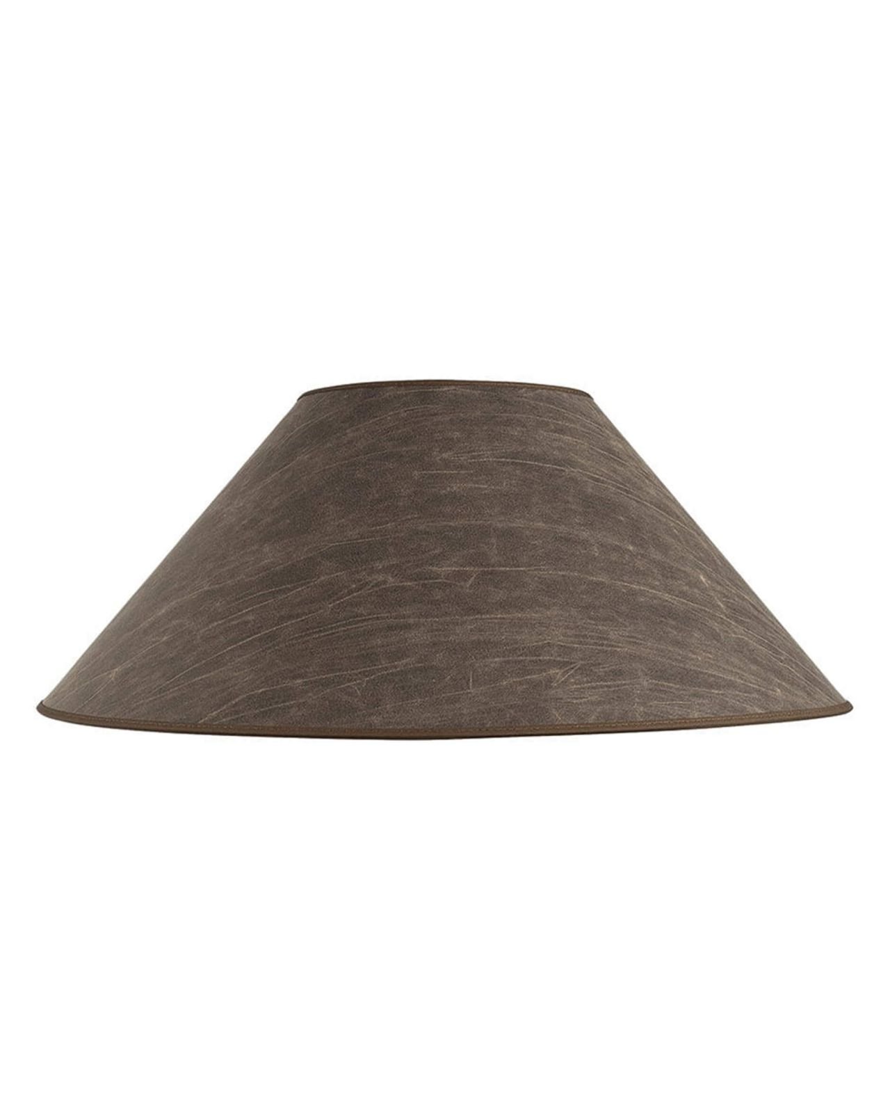 Non La Lamp Shade Leather Pale Brown