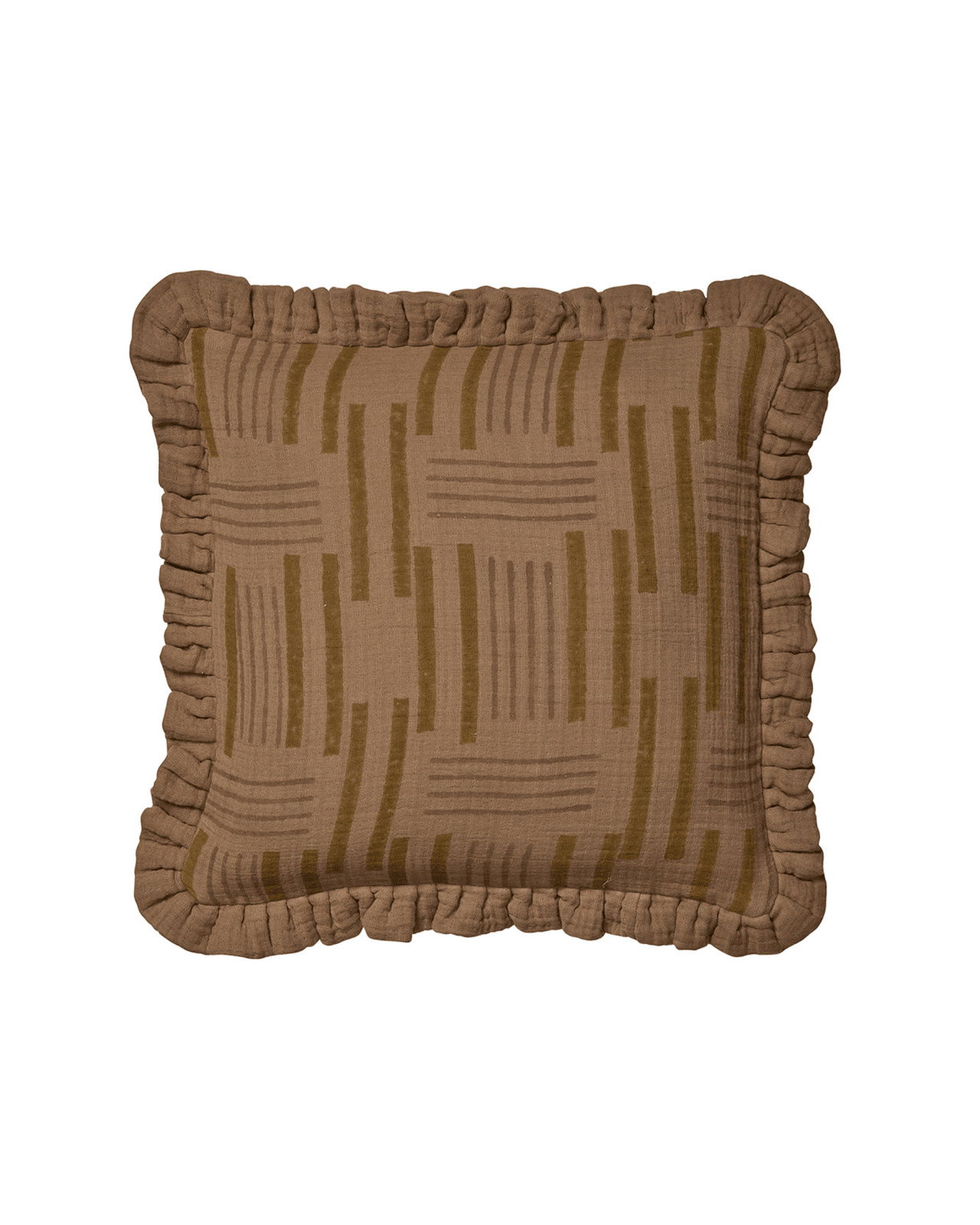 Kussenhoes Lines Amber