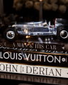 Indianapolis modellbil silver/svart