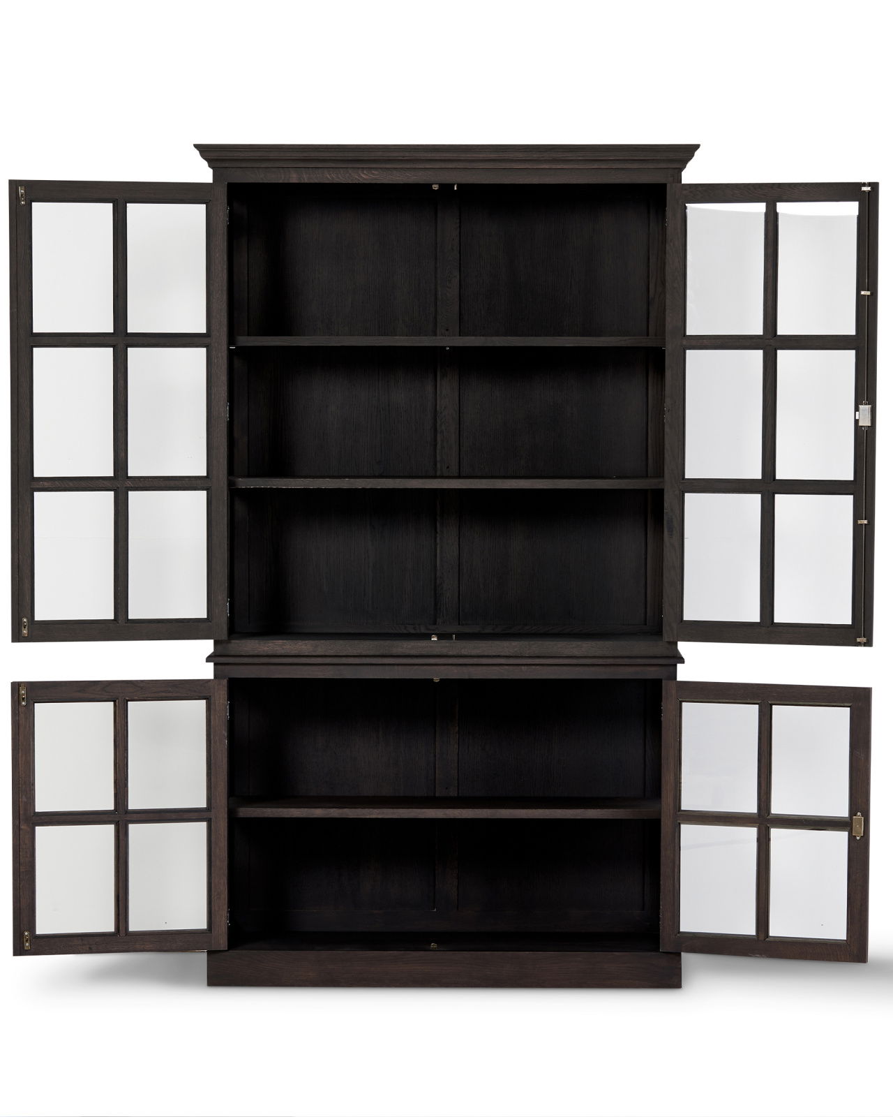 Seethrough vitrinskåp mountain wenge